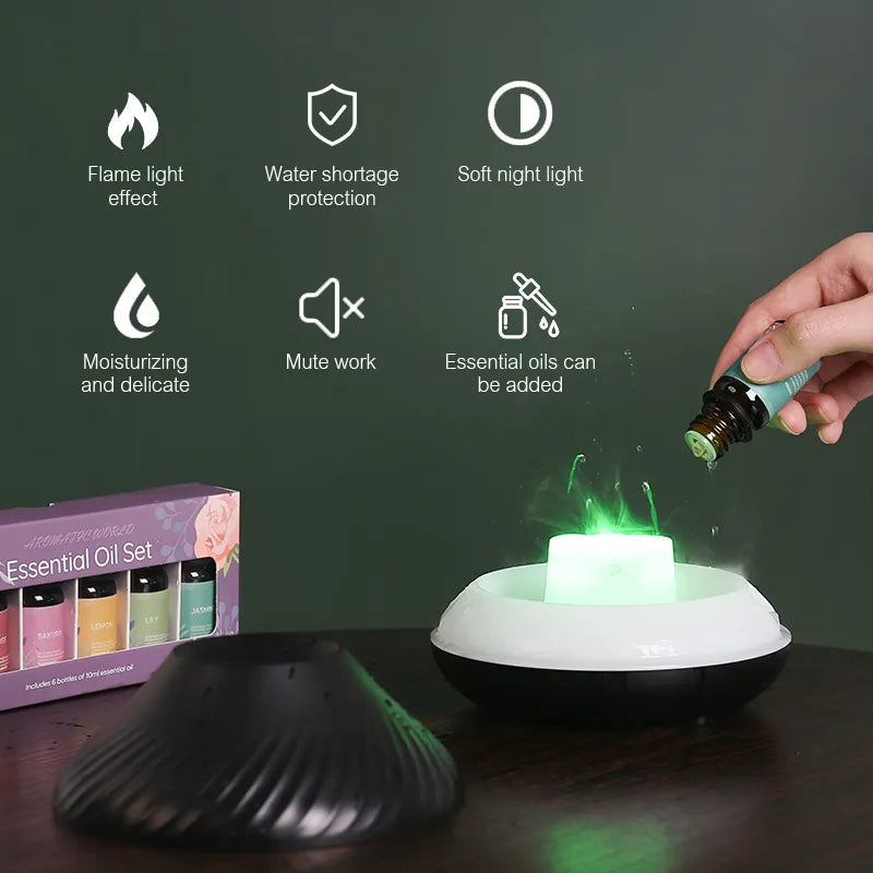 OILSENSE™️ - Electric Flame Lamp