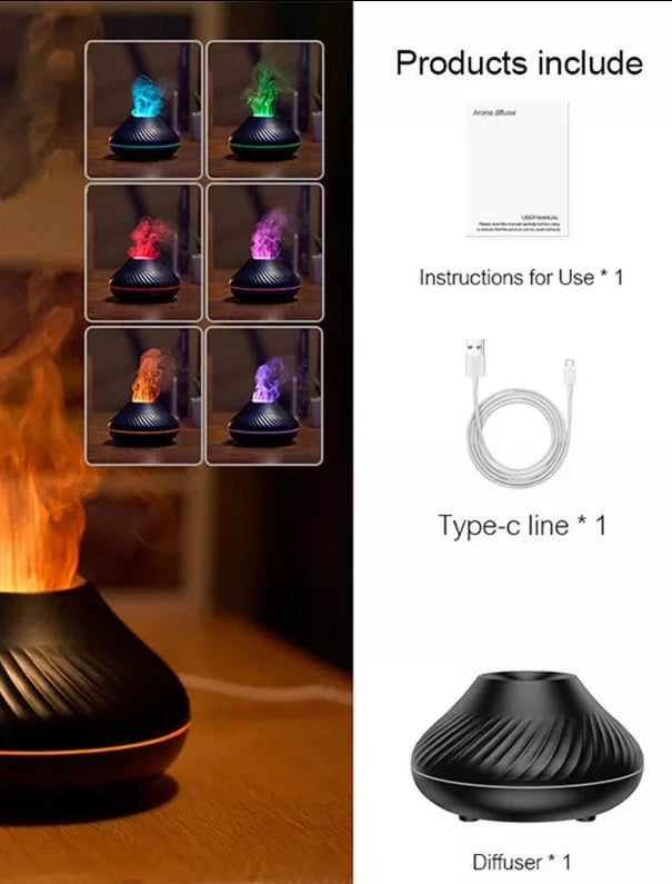 OILSENSE™️ - Electric Flame Lamp